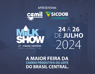 MilkShow  - 24 a 26 de julho 2024 em Patos de Minas